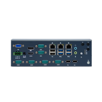 Linkleaps Eingebetteter Lüfterloser Industrie-Edge-Computer Industrie-Box-Mini-PC 10. 11. Gen Core I3 I5 I7 3 GbE LAN 6 COM 3 Displays
