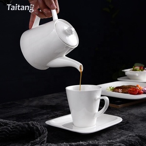 Taitang Cixuan restaurante de estilo inglés de cena de <span class=keywords><strong>porcelana</strong></span>/blanco vajilla <span class=keywords><strong>platos</strong></span> cuadrados - Product Image 2