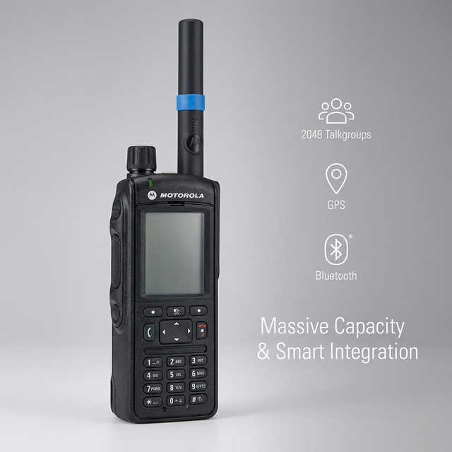 Motorola MTP6550 Bluetooth GPS TETRA Walkie Talkie Two Way Radio Intelligent
