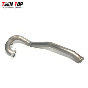 Tubo de titanio ligero para motocicleta <span class=keywords><strong>Supermoto</strong></span> de 4 tiempos todoterreno, para Husqvarna <span class=keywords><strong>701</strong></span> Enduro, Husqvarna <span class=keywords><strong>701</strong></span> SMHeader, tubo de escape para motocicleta - Product Image 4