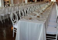 Chaises empilables transparentes en résine ornée pour événements chaise de mariage offres de mariage chaises et tables de fête