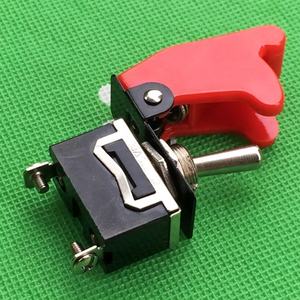 <span class=keywords><strong>Interruptor</strong></span> <span class=keywords><strong>de</strong></span> palanca con cubierta <span class=keywords><strong>de</strong></span> <span class=keywords><strong>seguridad</strong></span> <span class=keywords><strong>de</strong></span> avión rojo - Product Image 2