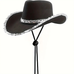 Trang phục độc ác tùy chỉnh texan Cowgirl mũ cao bồi dành cho người lớn ưa thích ăn mặc mũ - Product Image 4