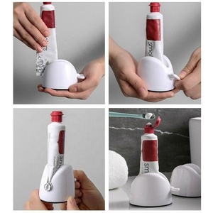 2024 Promotional Gift Custom Logo Cute Plastic Rolling Tooth Paste Squeezing <strong>Tube</strong> Holder Stand <strong>Toothpaste</strong> <strong>Squeezer</strong> - Product Image 6