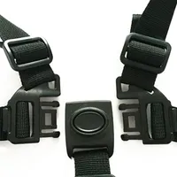 Harnais universel 5 points pour bébé, ceinture de sécurité pour chaise haute, poussette, landau, chaise de repas pour enfant