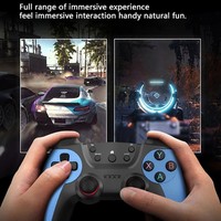 Console de jeu domestique X2 Blue transfrontalière, jeux rétro 3D, sans fil 2.4G, lecteur de jeux PSP HD TV
