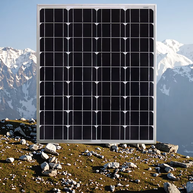 200W Monocrystalline Perc Solar Panel 12V 24V 50W 100W 150W 250W Lightweight and Efficient Solar Paneles for Home Office Use
