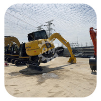 Excavatrice sur chenilles d'occasion KOMATSU PC70, 7 tonnes, matériel de construction pour l'excavation de fondations, fournisseur PC88MR PC60 PC78US