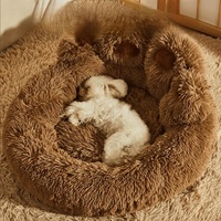 Lit pour chien et chat pliable, protecteur, classique, durable, en polyester à carreaux, simple, toutes saisons, amovible et lavable