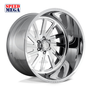 Jantes de camion en aluminium forgé poli miroir de haute qualité pour F150 tout-terrain personnalisées 24x12J 24x14J 6 x139,7 mm - Product Image 1