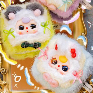 2025 nouvel an dessin animé créatif mignon Explosion aveugle en peluche boîte à bijoux filet rouge trois ans mystère <span class=keywords><strong>cadeau</strong></span> pour les filles - Product Image 1
