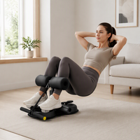 Appareil d'exercice individuel pour la maison : Dispositif d'assistance aux sit-ups à double ventouse pour abdominaux et pompes