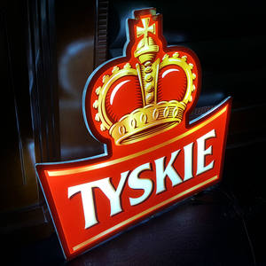 Enseigne en acrylique personnalisée pour décoration de pub club bar boîte à lumière publicitaire boîte à lumière LED boîte à lumière carrée - Product Image 6