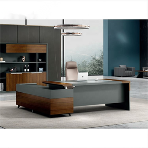 Escritorio de oficina ejecutiva convertible moderno Sinonis, Panel de madera hecho a mano, tamaño personalizado, Color, alta calidad estándar, directo de China - Product Image 6