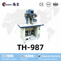 Machine entièrement automatique de rivetage de boucles en os de tigre de type D avec capteur pour la fixation des boucles de chaussures de sécurité de randonnée