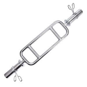 <strong>Square</strong> Frame Ring Rod Frame bar Device Electroplating Double Grip Ring Weightlifting <strong>Barbell</strong> - Product Image 3