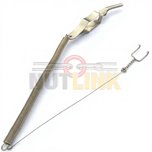 Instrumentos Quirúrgicos Manuales: Pinza de Acero Yasargil para Fijación de Galea / Retracción del Cuero Cabelludo / Diseño de Gancho Pequeño - Product Image 1