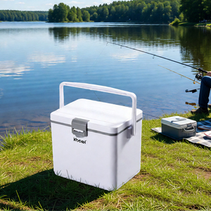 Kit di Pronto Soccorso per Esterni 15L 2-8 ℃   Contenitore Termico Personalizzato per Campeggio, Viaggi e Pesca, Ghiacciaia Rigida in Plastica - Product Image 4