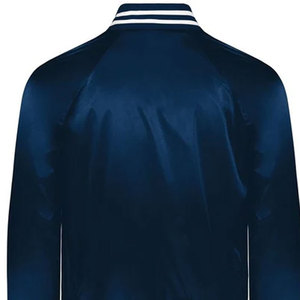 Veste en satin pour homme, dernière collection, meilleure vente, fabrication directe usine, veste en satin d'hiver pour homme, logo personnalisé sur le devant, vente chaude - Product Image 5