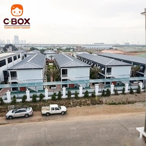 บ้านสำเร็จรูป Cbox ขนาด 20 ฟุต สำหรับสำนักงาน อาคารพักคนงานแบบโมดูลาร์ ที่พักคนงาน ค่ายแรงงาน บ้านคอนเทนเนอร์แบบแพ็คสำเร็จ - Product Image 4