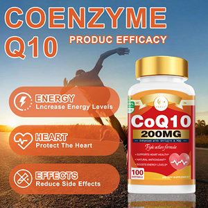 DUOZI CoQ10 200mg Capsules molles 100 unités Soutien cardiaque Antioxydant naturel Complément alimentaire - Product Image 3