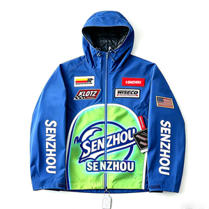 Giacca Antivento da Uomo di Alta Qualità, Design Ricamato Streetwear, Personalizzabile, in Poliestere, per Motorsport e Corse - Product Image 5