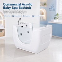 Baignoire Spa en Acrylique pour Bébé, Baignoire Jacuzzi pour Enfants, Baignoire de Massage, Piscine pour Bébé