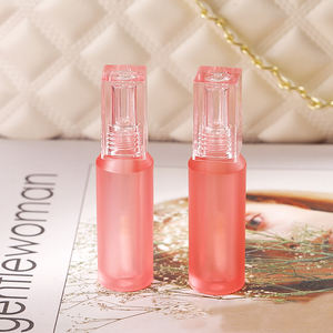Sexe opposé 4ml carré brillant à lèvres glaçure à lèvres bouteille vide paroi épaisse distributeur de cosmétique Tube rouge à lèvres tube vide logo personnalisé - Product Image 3
