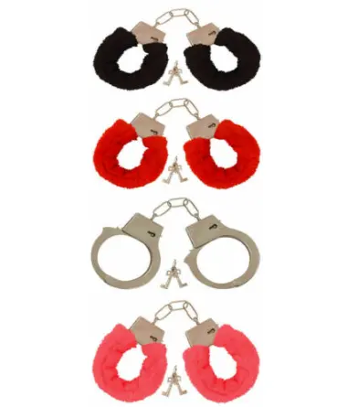 Hot Sale Furry Fluffy Handcuffs Fancy Dress Hen Night Stag party Role Play Toy