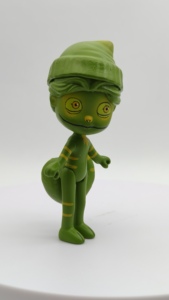 Siêu nhiên tàng hình thằn lằn Keychain rừng PVC phim hoạt hình hình ngụy trang sưu tập số lượng lớn làm bằng nhựa - Product Image 6