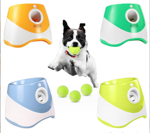 Lanceur de jouets interactif électrique durable pour dresser un chien Mini lanceur de balles automatique pour chien Tennis - Product Image 6