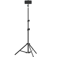 Trépied professionnel léger et étanche de 2 mètres pour diffusion en direct sur téléphone portable, idéal pour les vlogueurs et la vidéo en extérieur