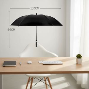 Best Quality Promotional Wholesale Luxury 27 Inch Auto Open Big Cheap <b>WindProof</b> Sunshade Golf <b>Umbrella</b> With Custom Logo - Product Image 4