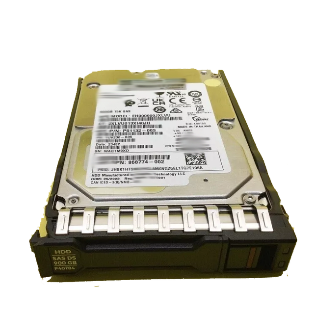 870759-B21 HXX 900GB SAS 12G Enterprise SSD HDD 900GB 2.5 inch SAS 15K RPM Server Hard Drive