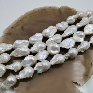 Perlas Edison Genuinas de Agua Dulce 22 mm Grado AAA Blancas Grandes Sueltas al por Mayor de Tamaño Pequeño para Joyería - Product Image 6