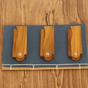 Wooden Handicraft Folding Wooden Sandalwood Comb Portable Anti-Static Hair Comb for Travel - Product Image 6