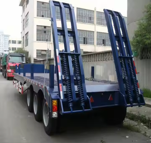 Semirremolque de plataforma plana personalizado de 13,5 M, remolque volquete utilitario de cubierta plana para uso en automóviles a la venta en Filipinas - Product Image 3