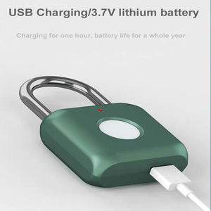 セキュリティファイルキャビネットロック TTlock スマートロック 防水指紋ロッカーロック パスワードコード南京錠 - Product Image 4