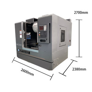 VMC855 <span class=keywords><strong>5</strong></span>轴数控铣床 单轴立式加工中心，用于金属铣削、铰孔、攻丝 - Product Image 2