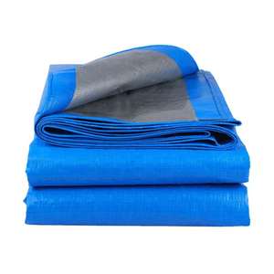 Bâche en <span class=keywords><strong>toile</strong></span> enduite PE haute résistance ANMX 180g/m² en rouleau pour l'agriculture, l'industrie, l'extérieur et les couvertures de camions - Product Image 2