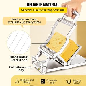 <strong>Cheese</strong> Slicer,Butter Cutter with <strong>Wire</strong> 1 cm &amp; 2 cm Cheeser Butter Cutting Blade Replaceable <strong>Cheese</strong> Slicer <strong>Wire</strong> - Product Image 6