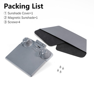 Amazear Sun Hood Cover para DJI RC 2 Controller Anti-Glare Shield Compatible con Fro DJI Mini 5 Pro Easy Snap-On Accesorios - Product Image 5