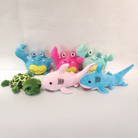 Peluche Raie Manta en Coton PP Super Doux Guangzhou Linkbrand, Anti-Bactérienne, Anti-Acariens, 40cm, Certifiée Sécurité