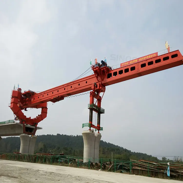 Machine à érection de pont prédécoupée en béton, nouvelle marque de haute qualité, fabrication de chemin de fer