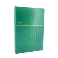 2024 mode Notes A5 PU cuir journal mensuel planificateur Journal couverture rigide cahier à spirale cahiers d'exercices pour les écoles