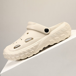Sabots pour hommes, nouvelle mode estivale, décontractés, semelle épaisse antidérapante, sandales de plage, semelle souple augmentant la taille, légères et respirantes - Product Image 2