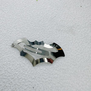 Barrette à cheveux chauve-souris de dessin animé mignonne pour Halloween, accessoire de fête DIY pour filles - Product Image 3