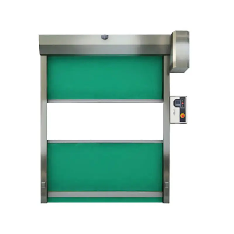 Moderne automatische Tür Hersteller Rollladen Tür transparente Tür Fabrik preis