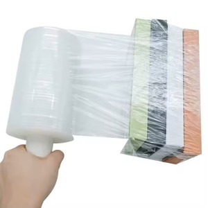 Manual Stretch Wrapping Film Soft Packaging Film Transparent Good Price Jumbo Roll Stretch Film <b>Lldpe</b> - Product Image 4