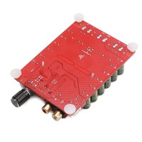 Placa Amplificadora de Audio de Doble Canal TDA7498E 2X160W, Compatible con Módulo Amplificador de Potencia Estéreo de 24V de un Solo Canal para Automóviles y Computadoras